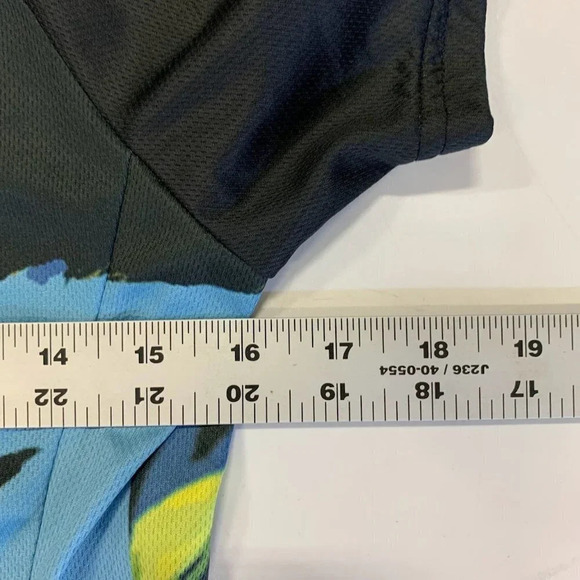 Attack Activewear Men's Sterling Rope Short Sleeve Half Zip Cycling Jersey SZ S - Picture 10 of 11